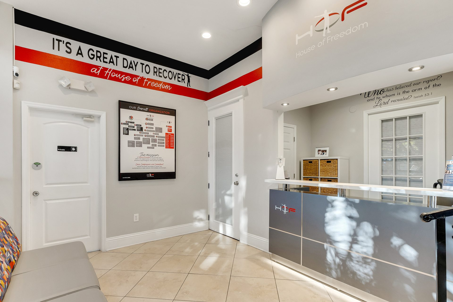 Reception at House of Freedom