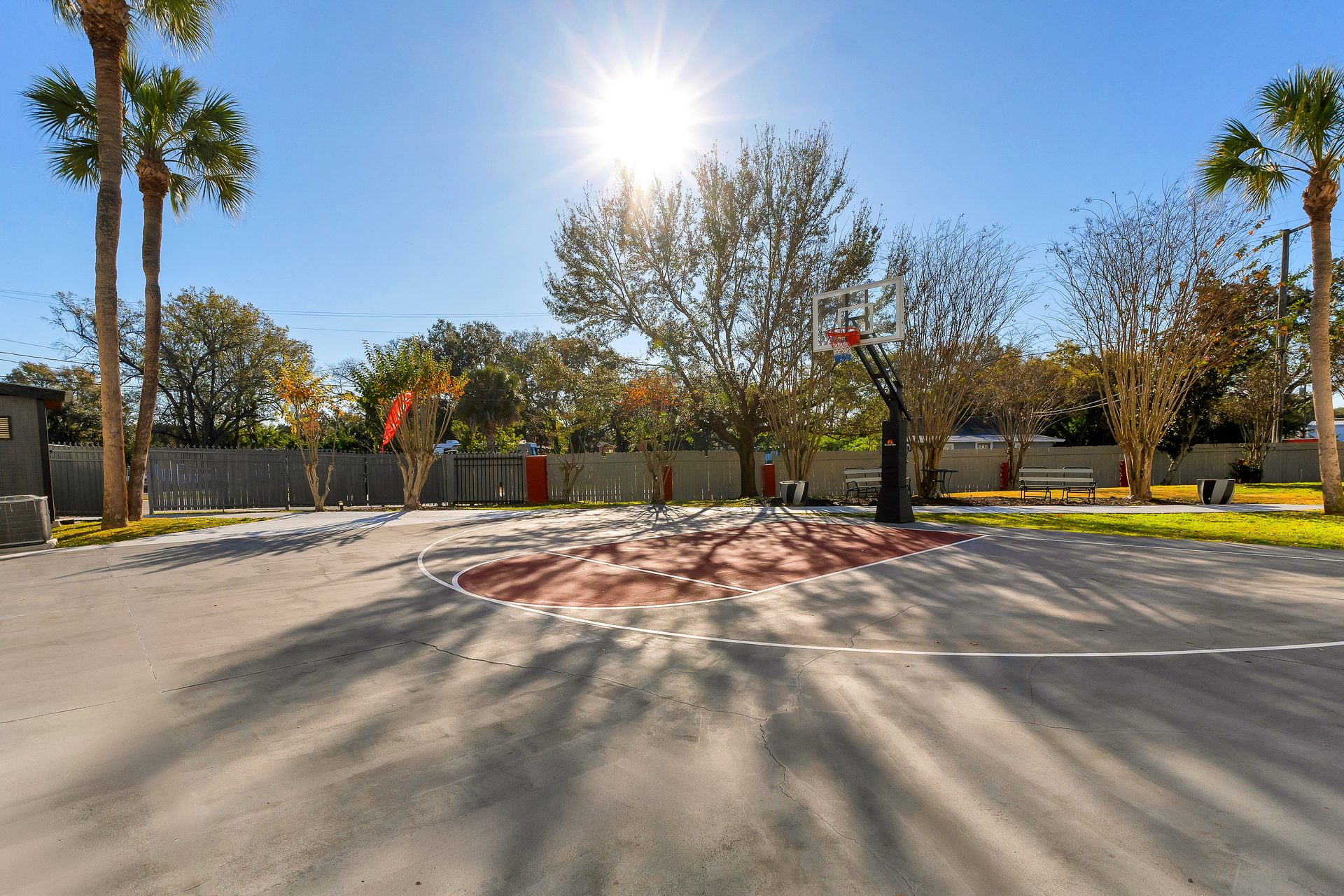 Basketball court
